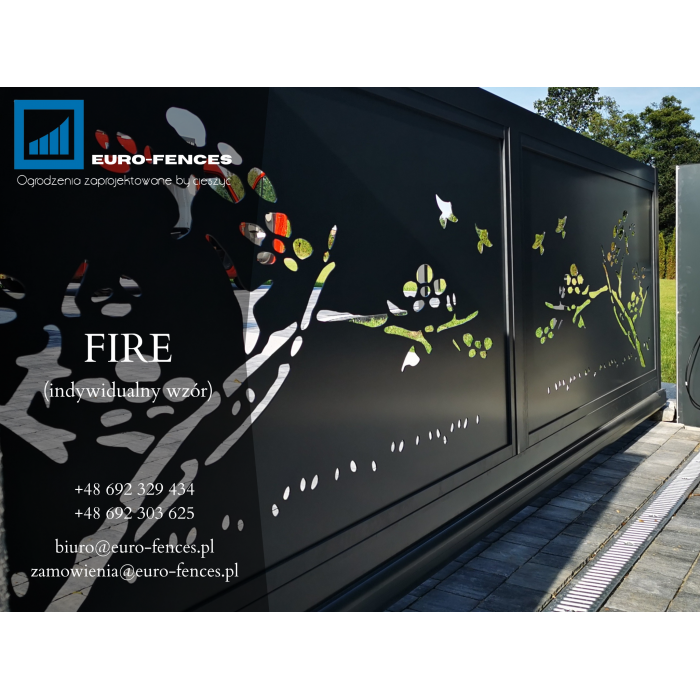 Spraw sobie ogrodzenie ALUMINIOWE ! Bramy, furtki, przęsła-Euro-Fences