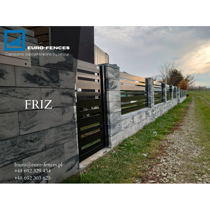 Spraw sobie ogrodzenie ALUMINIOWE ! Bramy, furtki, przęsła-Euro-Fences