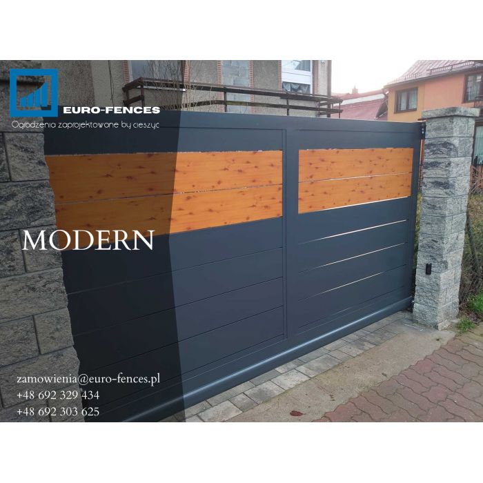 Nowoczesne ogrodzenia aluminiowe-Produkcja i montaż