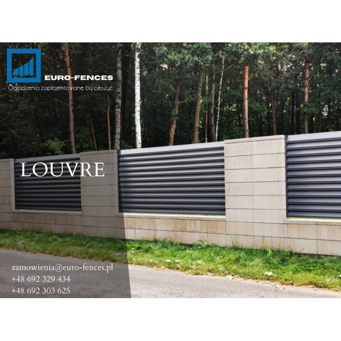 Nowoczesne ogrodzenia aluminiowe-Produkcja i montaż