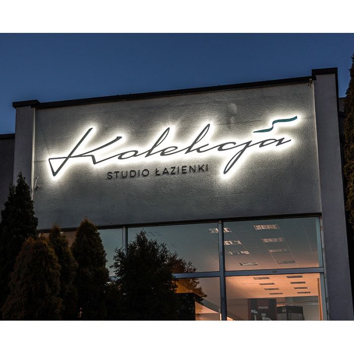 PRODUCENT kasetony reklamowe LED litery 3D Pylony Totemy \ Litery 3D Podświetlane Pylony Totemy Producent Cała Polska