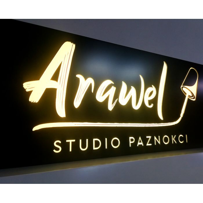 PRODUCENT kasetony reklamowe LED litery 3D Pylony Totemy \ Litery 3D Podświetlane Pylony Totemy Producent Cała Polska