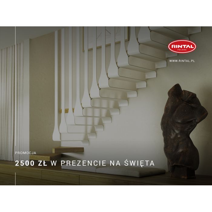 SCHODY RINTAL – PROMOCJA GRUDNIOWA - do 2500 ZŁ W PREZENCIE NA ŚWIĘTA