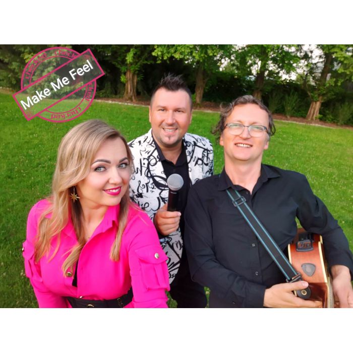 Zespół na wesele na imprezę firmową przyjęcie prymicyjne Warszawa mazowieckie Make Me Feel