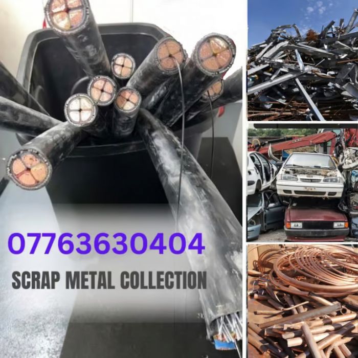 Bezpłatny odbiór złomu Najwyższa cena | Miedź, mosiądz, kable, ołów itp | Tel: 07763630404