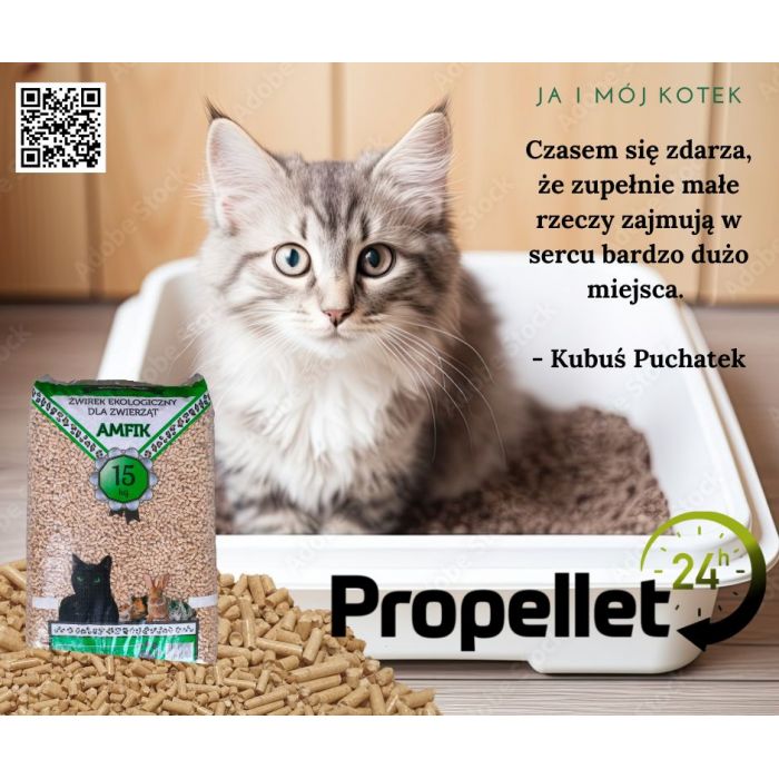 Amfik - Ekologiczny Pellet dla zwierząt- Propellet24opole