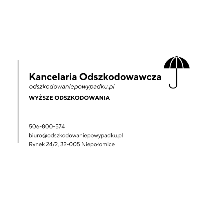 Kancelaria Odszkodowawcza Niepołomice odszkodowaniepowypadku.pl