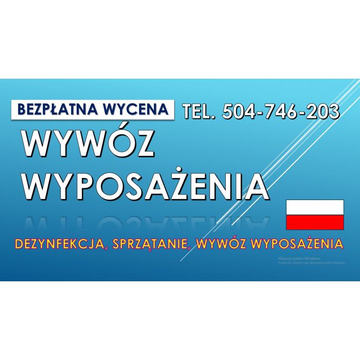 Sprzątanie piwnicy, cennik, usługi. tel. 504-746-203, Wrocław, Czyszczenie, wywóz, opróżnienie