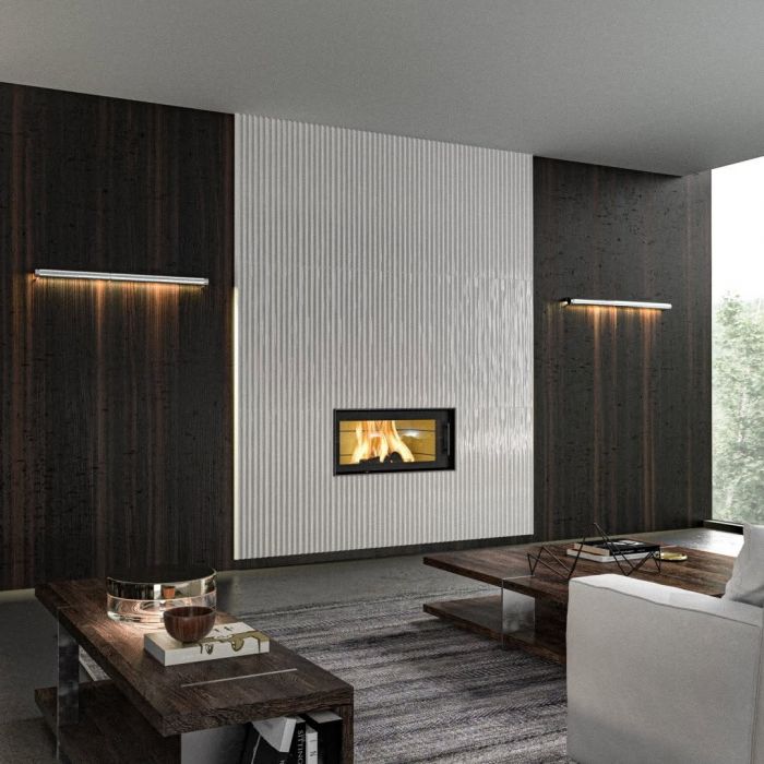 Antysmogowy hybrydowy piecokominek ogrzewający cały dom.