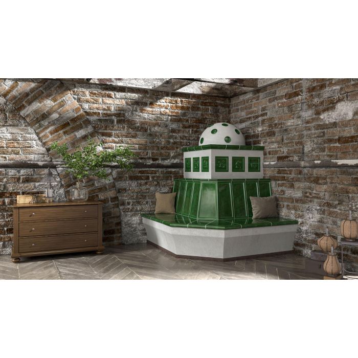 Antysmogowy hybrydowy piecokominek ogrzewający cały dom.