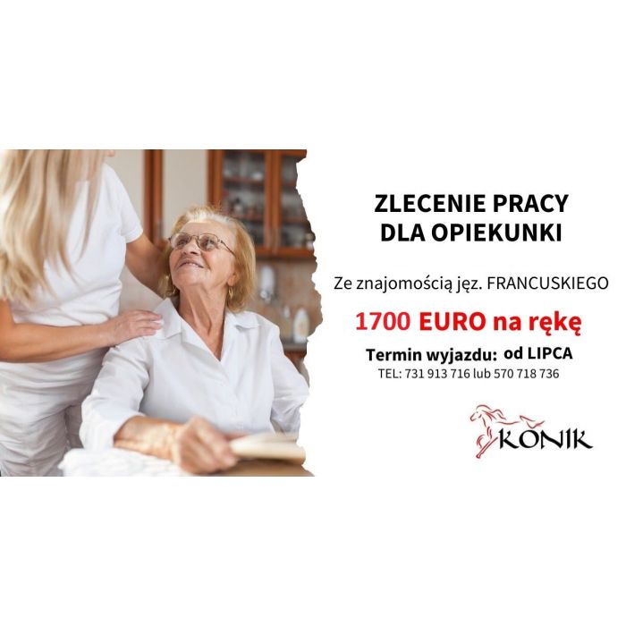 Niemcy praca w opiece zarobki do 2000€ + Premia Wakacyjna