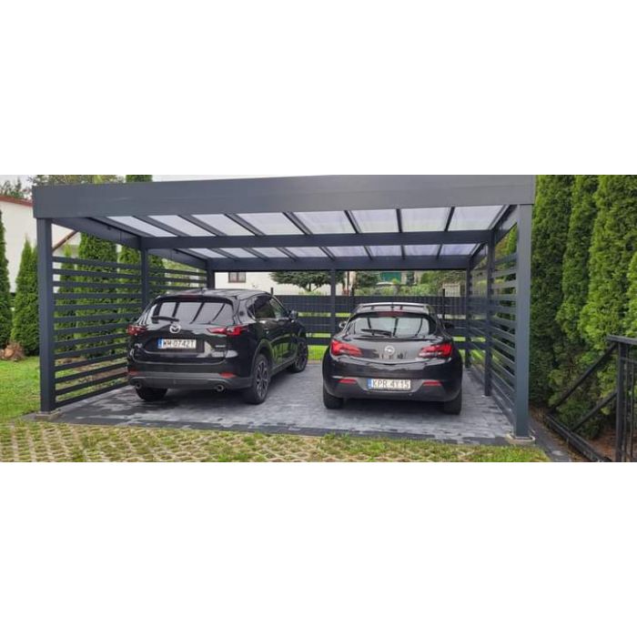 Carport aluminiowy na wymiar! Euro Fences Producent Bezpłatna wycena!