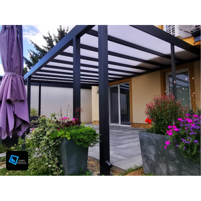 Pergola zadaszenie tarasu z aluminium! Na wymiar! Bezpłatna wycena Producent Euro Fences