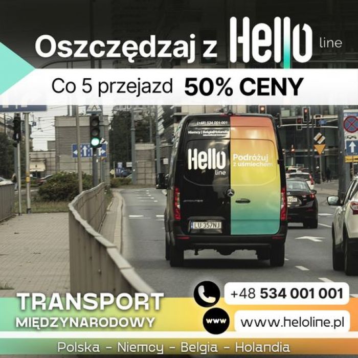 Hello Line – Międzynarodowe Przewozy Osób Polska, Niemcy, Holandia, Belgia