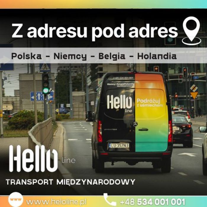 Hello Line – Międzynarodowe Przewozy Osób Polska, Niemcy, Holandia, Belgia