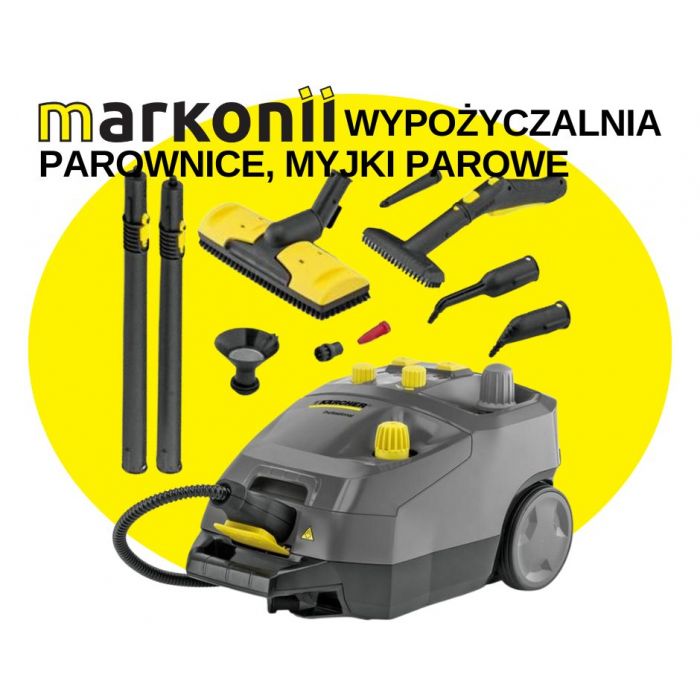 Wynajem parownic , myjek parowych Karcher Warszawa