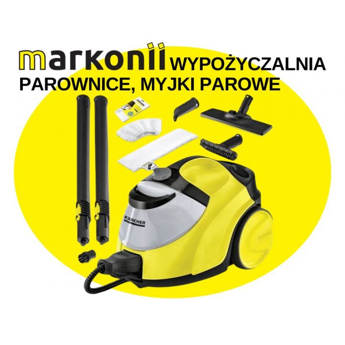 Wynajem parownic , myjek parowych Karcher Warszawa