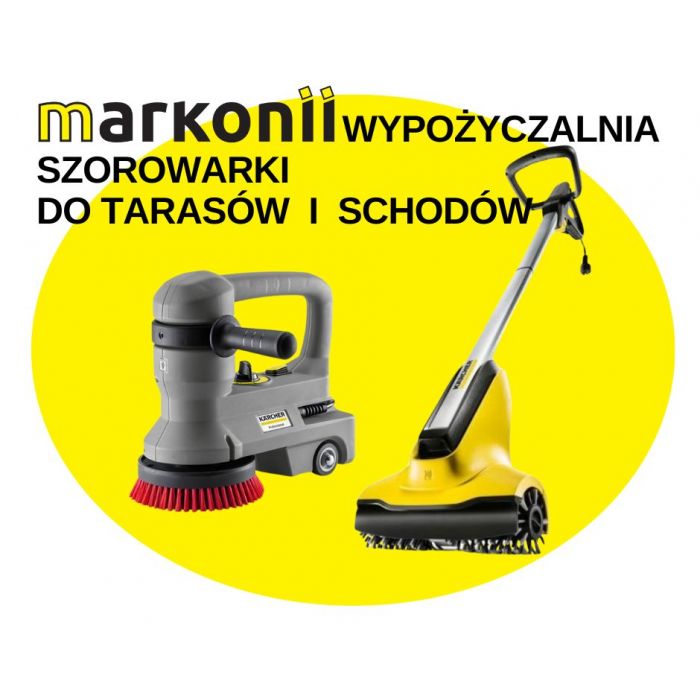 Wynajem szorowarki polerki Karcher Warszawa