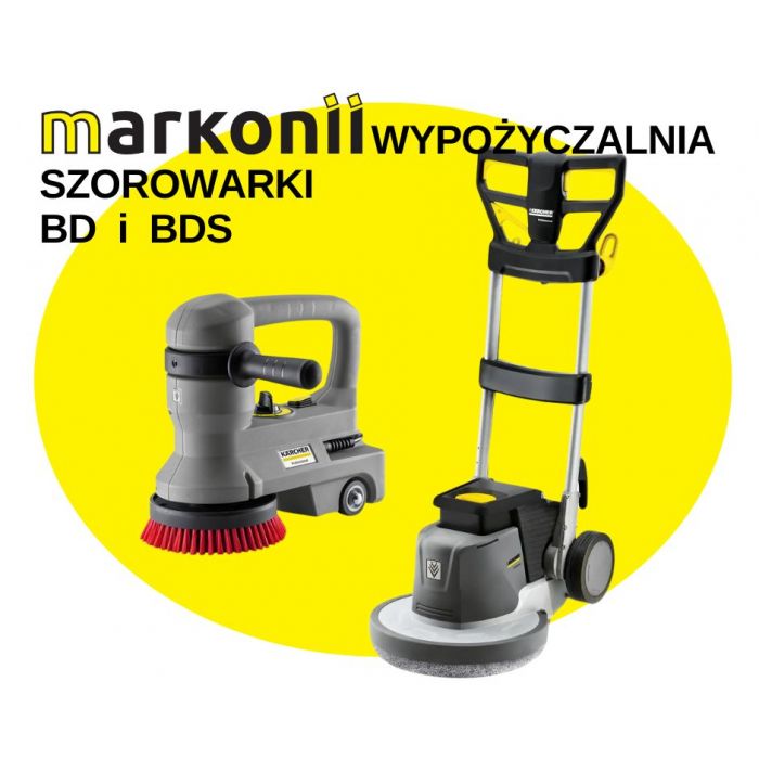 Wynajem szorowarki polerki Karcher Warszawa