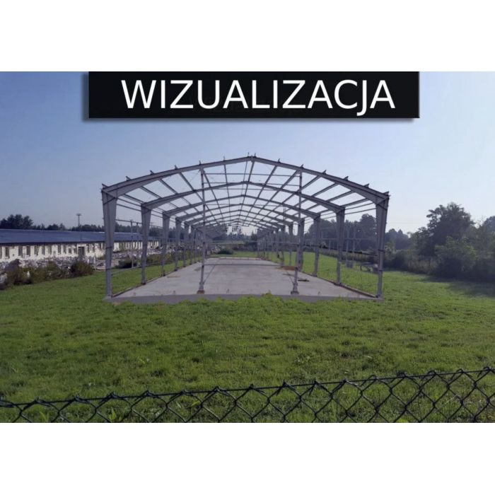 Sprzedam działkę przemysłowo-usługową pod budowlę hali produkcyjnej i nie tylko