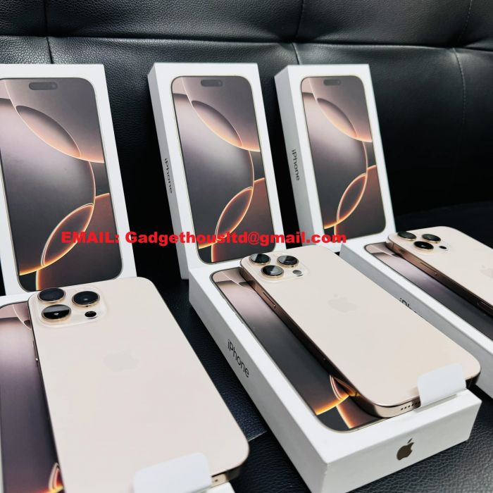 Oryginalny Apple iPhone 16 Pro 128GB dla 500 EUR, iPhone 16 Pro Max 256GB dla 570 EUR, iPhone 16 128GB dla 400 EUR, iPhone 16 Plus 128GB dla 430 EUR, iPhone 15 Pro 128GB dla 400 EUR, iPhone 15 Pro Max 256GB dla 450 EUR, iPhone 15 128GB dla 300 EUR