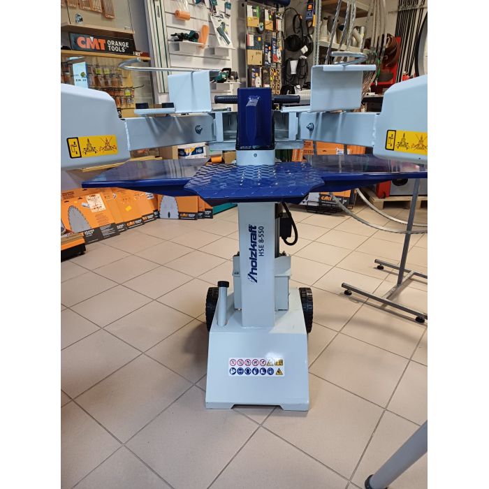 Łuparka do drewna opałowego 8 t - HSE 8-550 400V- wyprzedaż ekspozycyjna