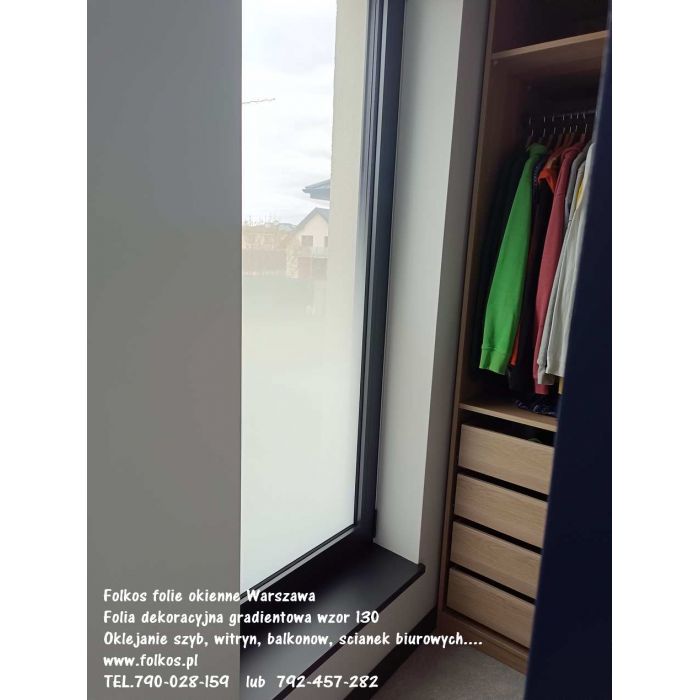 Folie na balkon Wilanów -Oklejamy szyby balkonowe -Folie prywatyzujące na BALKONY Warszawa