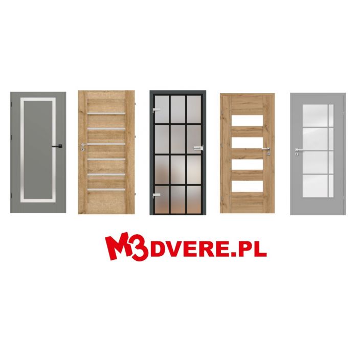 M3 Dvere w Cieszynie Grodeckiego 1 - drzwi podłogi lamele