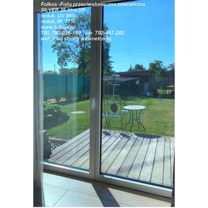 Folia Chrome 270XC, Chrome 285XC, Silver 35 Xtra , Silver 20 Xtra -Folie przeciwsłoneczne Warszawa -OKlejanie szyb