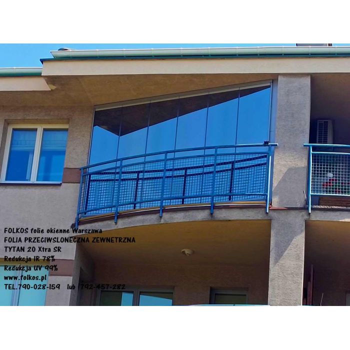 Folia Chrome 270XC, Chrome 285XC, Silver 35 Xtra , Silver 20 Xtra -Folie przeciwsłoneczne Warszawa -OKlejanie szyb
