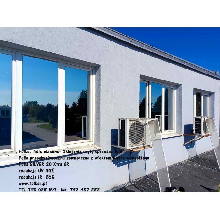Folia Chrome 270XC, Chrome 285XC, Silver 35 Xtra , Silver 20 Xtra -Folie przeciwsłoneczne Warszawa -OKlejanie szyb