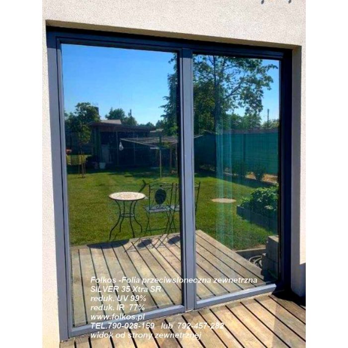 Folia Chrome 270XC, Chrome 285XC, Silver 35 Xtra , Silver 20 Xtra -Folie przeciwsłoneczne Warszawa -OKlejanie szyb