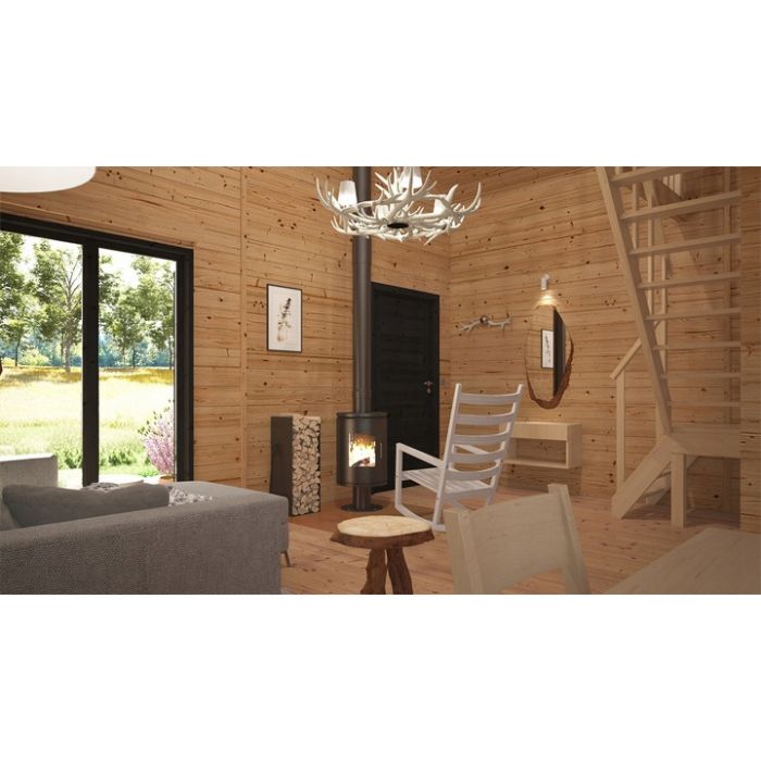 Nowy piętrowy domek do samodzielnego montażu 20m2  4m/5m