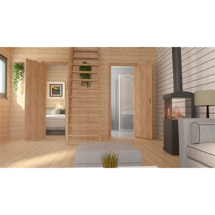 Nowy domek z antresolą do samodzielnego montażu 21,5m2  4,3m/5m