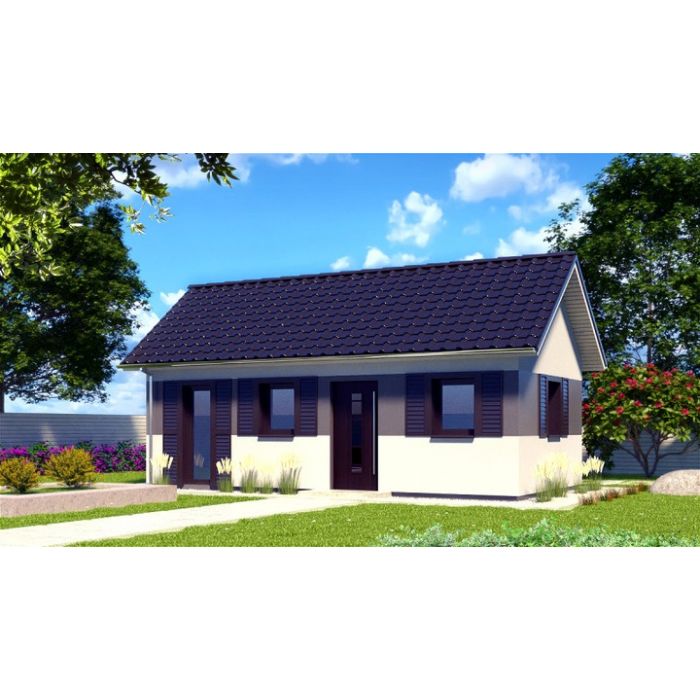 Nowy domek z antresolą do samodzielnego montażu 21,5m2  4,3m/5m