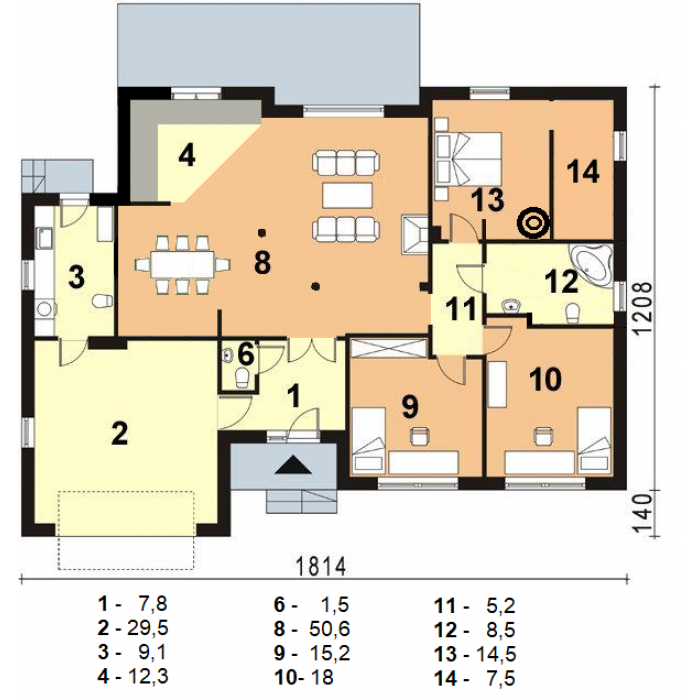 Piękny inteligentny dom w Polsce