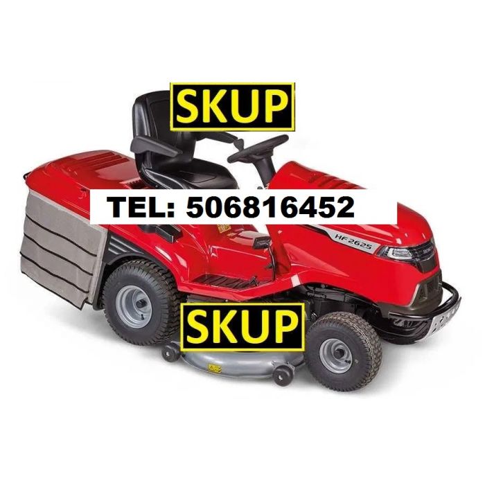 SKUP TRAKTORKÓW DO KOSZENIA TRAWY TRAKTORKI OGRODOWE KOMUNALNE