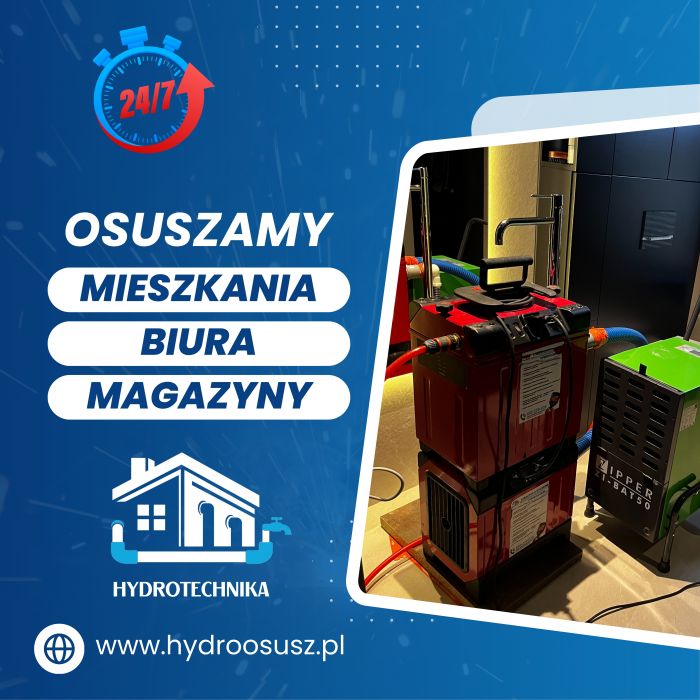Skuteczne osuszanie budynków
