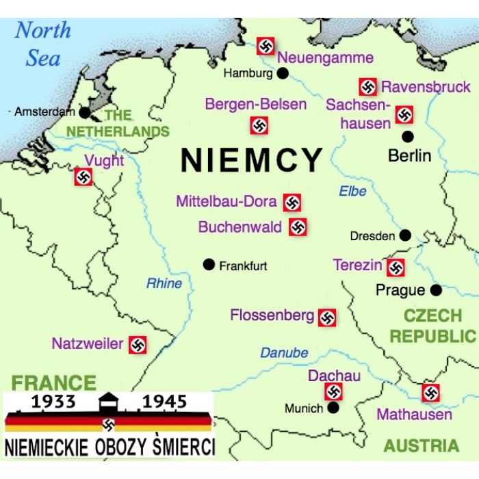 NIEMIECKIE OBOZY ŚMIERCI - odwiedź je w Niemczech