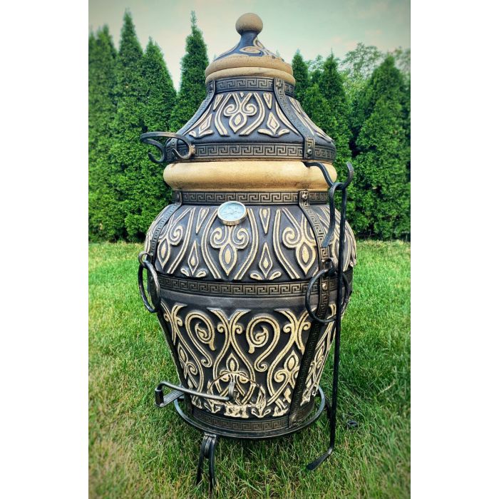 Tandoor ASIA 100L | Piekarnik do grilla XXL, ręcznie robiony