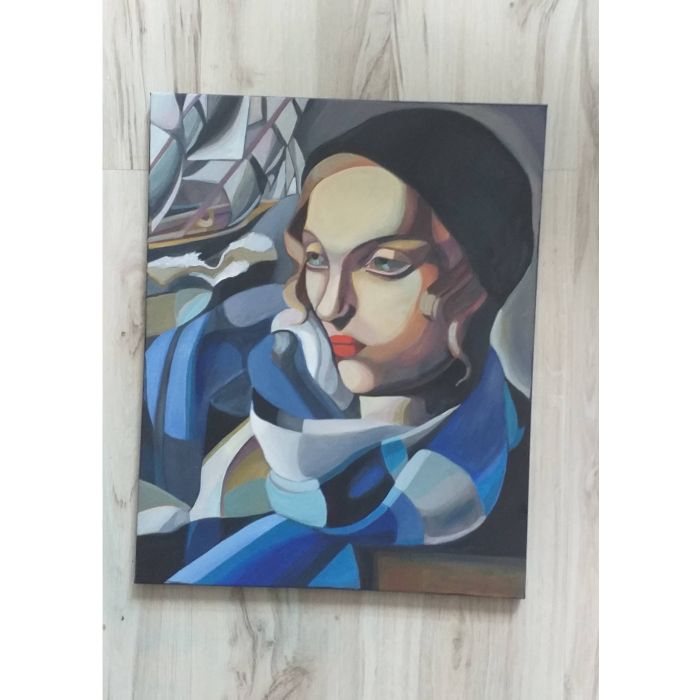 Sprzedam obraz - Tamara Łempicka- interpretacje - Kobieta z łódkami