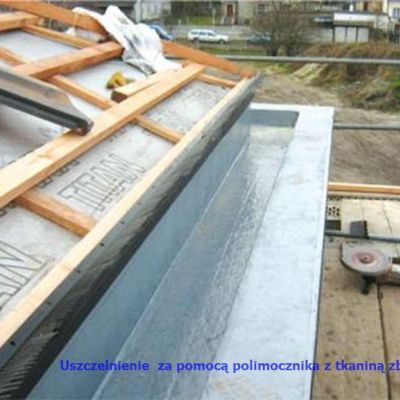 Renowacje i uszczelnianie dachów membraną POLIMOCZNIKOWĄ