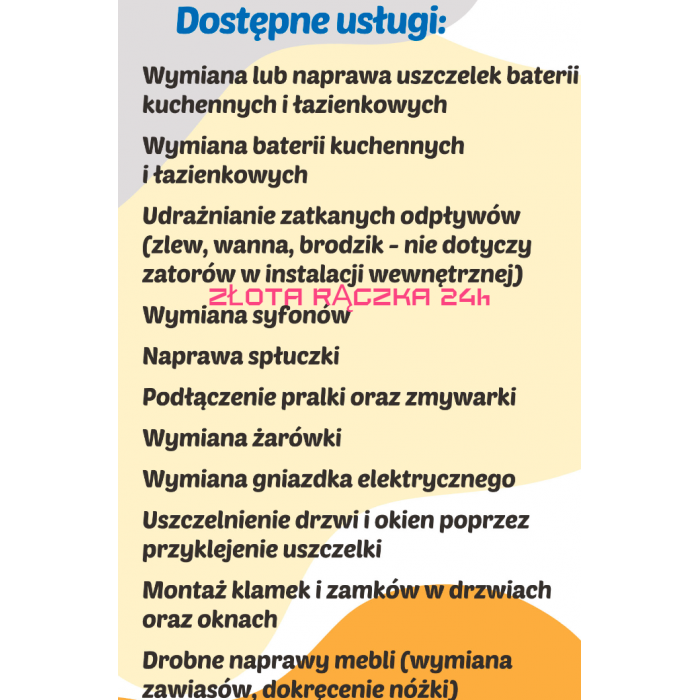 Serwis,montaż,awarie,elektryka,hydraulika, ślusarz,Łódź.i okoliczne,24h.