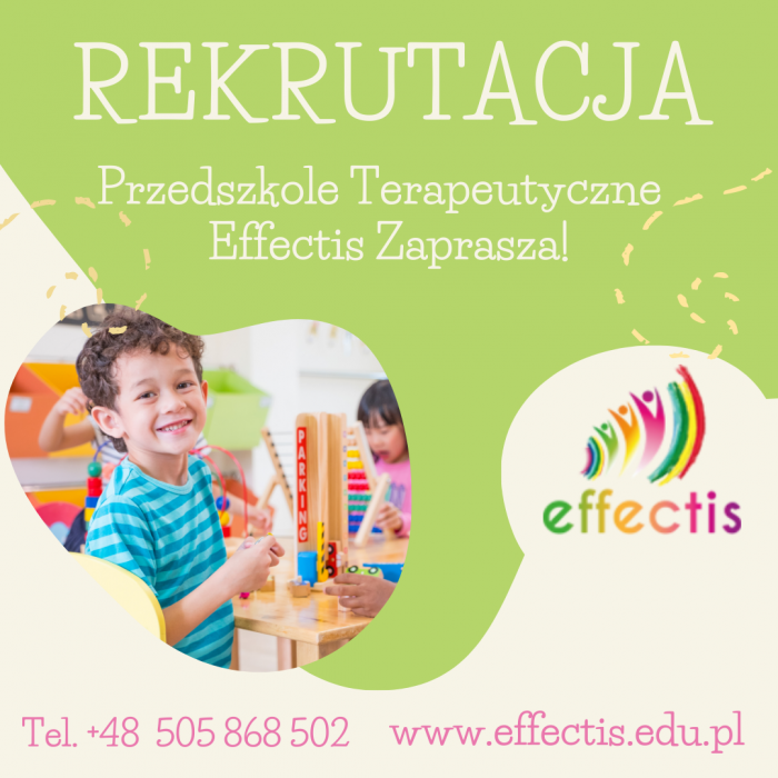NPP Effectis – Przedszkole Terapeutyczne dla Dzieci z Autyzmem