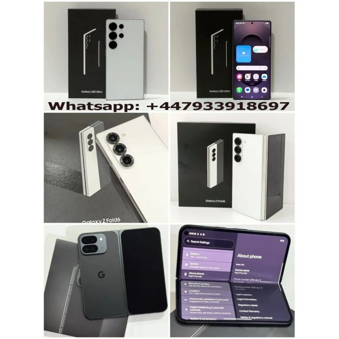 Samsung Galaxy S25 Ultra 5G, S25+, S25, S24 Ultra, Z Fold6, Z Flip6