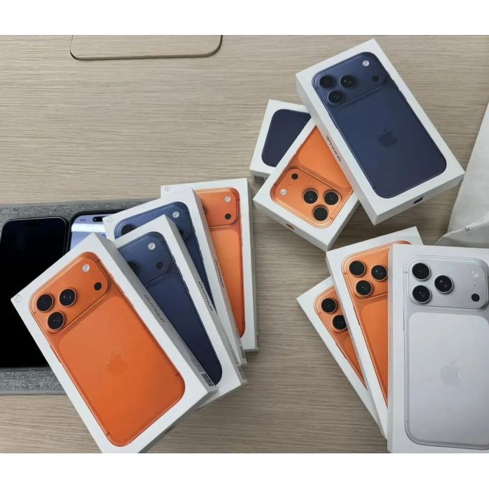 Apple iPhone 17 Pro 256GB = 680 EUR, iPhone 17 Pro Max 256GB = 770 EUR, iPhone Air 256GB = 580 EUR, iPhone 17  256GB = 500 EUR, iPhone 16 Pro 128GB = 500 EUR , iPhone 16 Pro Max 256GB = 570 EUR, iPhone 16 128GB = 400 EUR