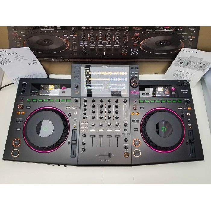 AlphaTheta XDJ-AZ, AlphaTheta OMNIS-DUO, Pioneer OPUS-QUAD, Pioneer XDJ-RX3, Pioneer XDJ-XZ, Pioneer DDJ-FLX10, Pioneer DDJ-REV7, Pioneer CDJ-3000, Pioneer DJM-A9, AlphaTheta Euphonia, Pioneer CDJ-2000NXS2, Pioneer DJM-900NXS2, Pioneer DJM-V10