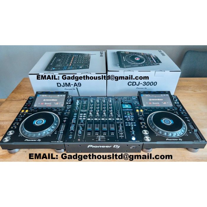 AlphaTheta XDJ-AZ, AlphaTheta OMNIS-DUO, Pioneer OPUS-QUAD, Pioneer XDJ-RX3, Pioneer XDJ-XZ, Pioneer DDJ-FLX10, Pioneer DDJ-REV7, Pioneer CDJ-3000, Pioneer DJM-A9, AlphaTheta Euphonia