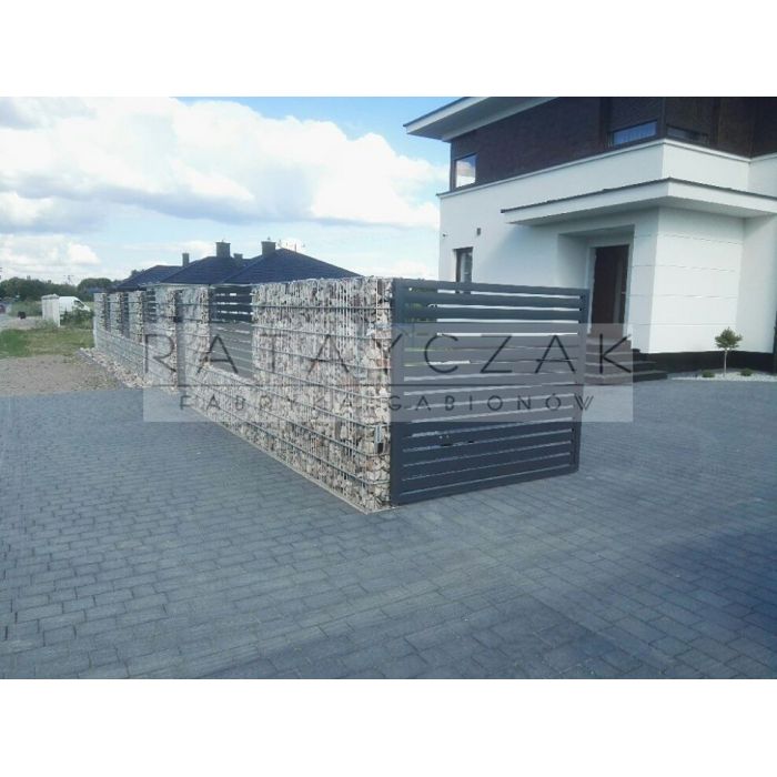 Gabion 2,40x2,00m Ogrodzenie Murek