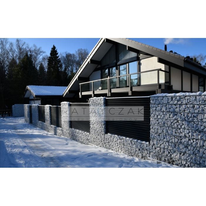 Gabion 2,40x2,00m Ogrodzenie Murek